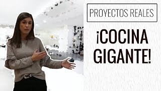 Diseño cocinas Ideas para cocinas modernas ¡Cocina gigante [upl. by Monson]