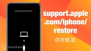 【iOSアップデート不具合】「supportapplecomiphonerestore」が出た場合の対処法 [upl. by Ilatfan]