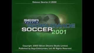 Sega WorldWide Soccer 2001  DreamON Preview Trailer UNRELEASED [upl. by Oflunra]