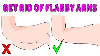 The 4 minute workout to get rid of flabby arm fat with no equipment [upl. by Iddo382]