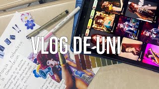 Estudiando diseño gráfico sale mal  Vlog 5 [upl. by Airetnuhs]