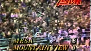 1986 Mesa High School Verses Mnt View Part 8 [upl. by Lemaj217]