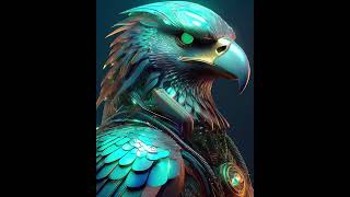 quotNeoclassical Cybernetic Animalsquot AnimalArt DigitalDesign firefly premierepro viralshorts [upl. by Ecirad]