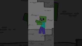 Alexs secret weapon against zombies 😎🎂🤢 minecraftcartoon subscribers 2danimation loop fun [upl. by Jew883]