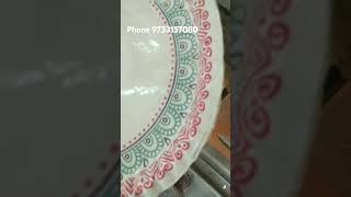 Paper plate 170 GSM duplex viral paper plate vedio  business [upl. by Retsam]