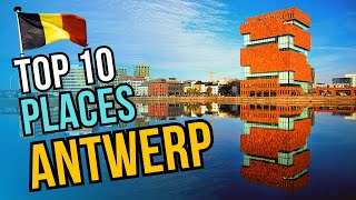 Top 10 Places to Visit in Antwerp 2024  Belgium Travel Guide [upl. by Rask]