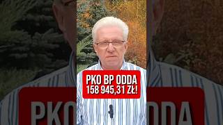 PKO BP odda 160 tys złotych [upl. by Ytsirhc507]