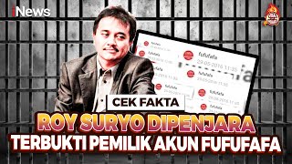 Cek Fakta Roy Suryo Dipenjara Terbukti Pemilik Akun Fufufafa [upl. by Redmund63]