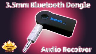 35mm Bluetooth Dongle Audio Receiver Review 🔊🎶 [upl. by Xad]