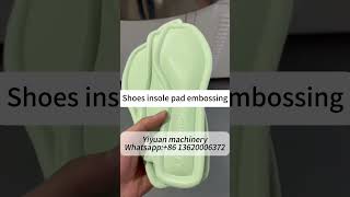 Turnable high frequency shoes insole pad high frequency embossing machine [upl. by Audwen96]