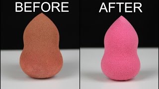 How To Clean Makeup Sponges  Easy amp Cheap Way  Primark  AD [upl. by Rotciv]