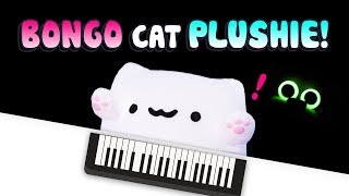 How to make Bongo Cat Meme Plushie DIY Easy Cat Plush Free Pattern [upl. by Willabella501]