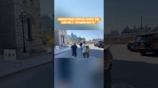 NDP leader Jagmeet Singh confronts heckler in Ottawa lol 🎥 canadianfreeliving [upl. by Aremat834]