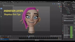 Animation Layers Shapekeys Animations [upl. by Searle]