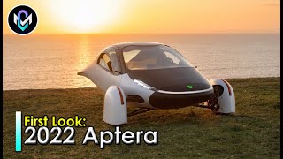 2022 Aptera First Look The Solar Powered Electric Vehicle [upl. by Etiragram]