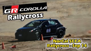 GR Corolla RALLYCROSS  Day 1  NorCal Rallycross [upl. by Macpherson314]