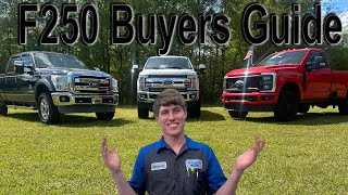 Ford F250 Buyers Guide  What would a Ford Tech Buy [upl. by Lavelle]