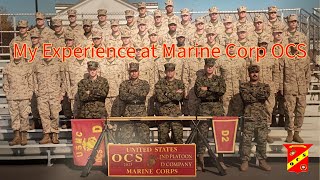 My Experience at Marine Corps OCS [upl. by Teryn]