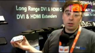 CEDIA 2012 DVIGear Intros HDMI Audio Extractor [upl. by Huntlee457]