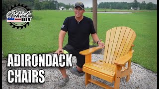 How To Build An Adirondack Chair [upl. by Nitsoj170]