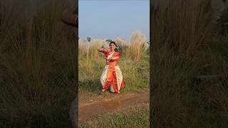 Aigiri Nandini Agomoni Dance🙏।dance trending viraldance youtubeshortsaigirinandini [upl. by Enovad]