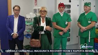 Ospedale Cardarelli inaugurata Recovery Room e riaperta mensa [upl. by Rodablas925]