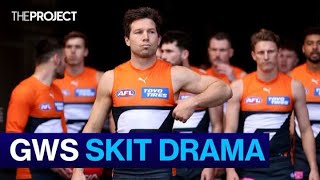 GWS Giants Players Investigated Over Concerning Skit [upl. by Ynohtona]