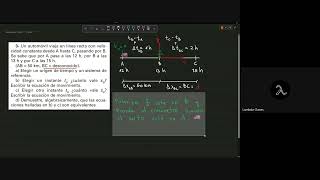 Física CBC  MRU Ej3 paso a paso [upl. by Australia]