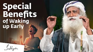 Special Benefits of Waking up Early  Melatonin Activation  Sadhguru [upl. by Daigle]