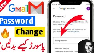 how to change your Google account passwordApne google account ka password khud hi tabdeel karen [upl. by Yemrej942]