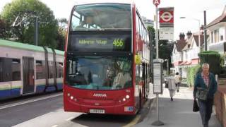 Route 466 London Buses in South London 15 September 2011 [upl. by Itirp573]