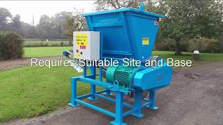 Pallet Shredder by Welmac UK [upl. by Woodall]