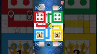 Woh Dekho main Ludo kaisa khelta hu Short Ludo Game Video [upl. by Leinadnhoj]