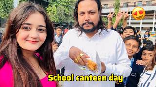 Lots of Fun in Annual School Canteen Day Kabhi nahi Socha tha aisa bhi hoga 😍Bindass Kavya SchooL [upl. by Ydnahs]