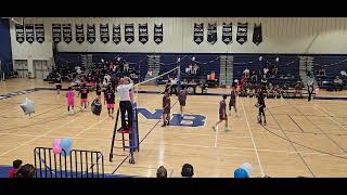 Perth Amboy HS Vs New Brunswick HS Varsity Set 1 [upl. by Elwaine]