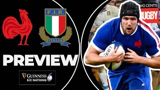 France v Italy Preview  6 Nations 2024 [upl. by Nahtanod]