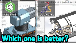 Onshape vs SolidWorks [upl. by Pasquale948]