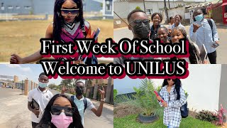 First Week of Uni  WELCOME TO UNILUS  Shalomies Life  Zambian Youtuber [upl. by Imeon831]