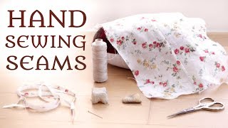 How to Sew a Simple Strong Seam by Hand A StepByStep Beginner’s Guide [upl. by Pellet]