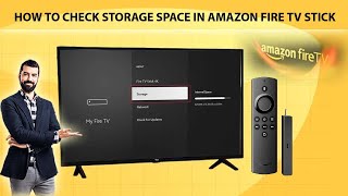 How to check storage space in Fire TV Stick  Amazon Fire TV Stick Free Storage Space Fire TV Stick [upl. by Cj]