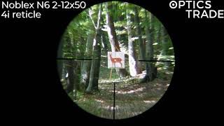 Noblex N6 212x50 4i reticle  Optics Trade Reticle Subtensions [upl. by Ginelle]