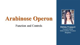 Arabinose Operon for CSIRNET [upl. by Adihaj]