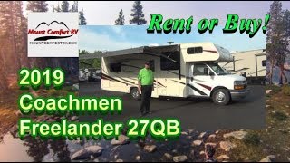 2019 Coachmen Freelander 27QB  Mount Comfort RV Rental [upl. by Bianchi]