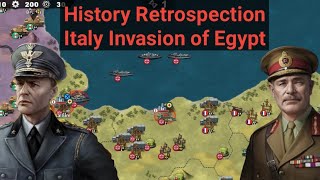 History Retrospection  Italy Invasion of Egypt World Conqueror 4 [upl. by Hicks613]