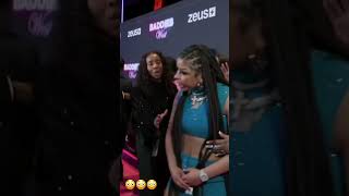 Chrisean Rock 😳😳 chriseanrock blueface baddieswest zeus fight wack100 natalienunn [upl. by Nomyaw]