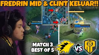 META BARU DARI PH FREDRIN MID  CLINT KELUAR LAGI OP BANGETTT MATCH 3 ONIC VS BREN [upl. by Rosemaria724]