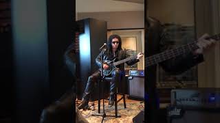 Gene Simmons Vault Sweetwater  Bass Track Recording [upl. by Jed]