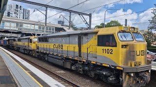 111224 QUBE 8112 passing Westmead [upl. by Nayd285]