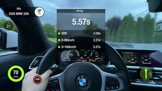 BMW G20 320i xDrive Stage 1 280 hp [upl. by Acessej]