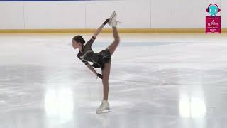 Minsol Kwon SP Skate Ontario Sectional Series October 2024 [upl. by Ynnep]